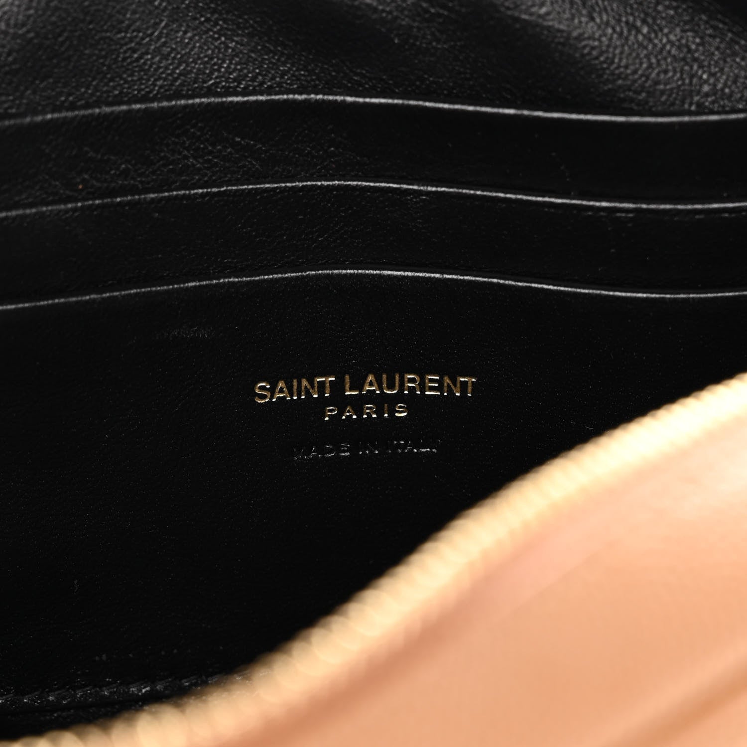 Saint Laurent Grain De Poudre Matelasse Monogram Mini Lou Camera Bag Dark Natural 6 of 9