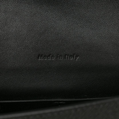 Celine Grained Calfskin Compact Trotteur  Black 6 of 12