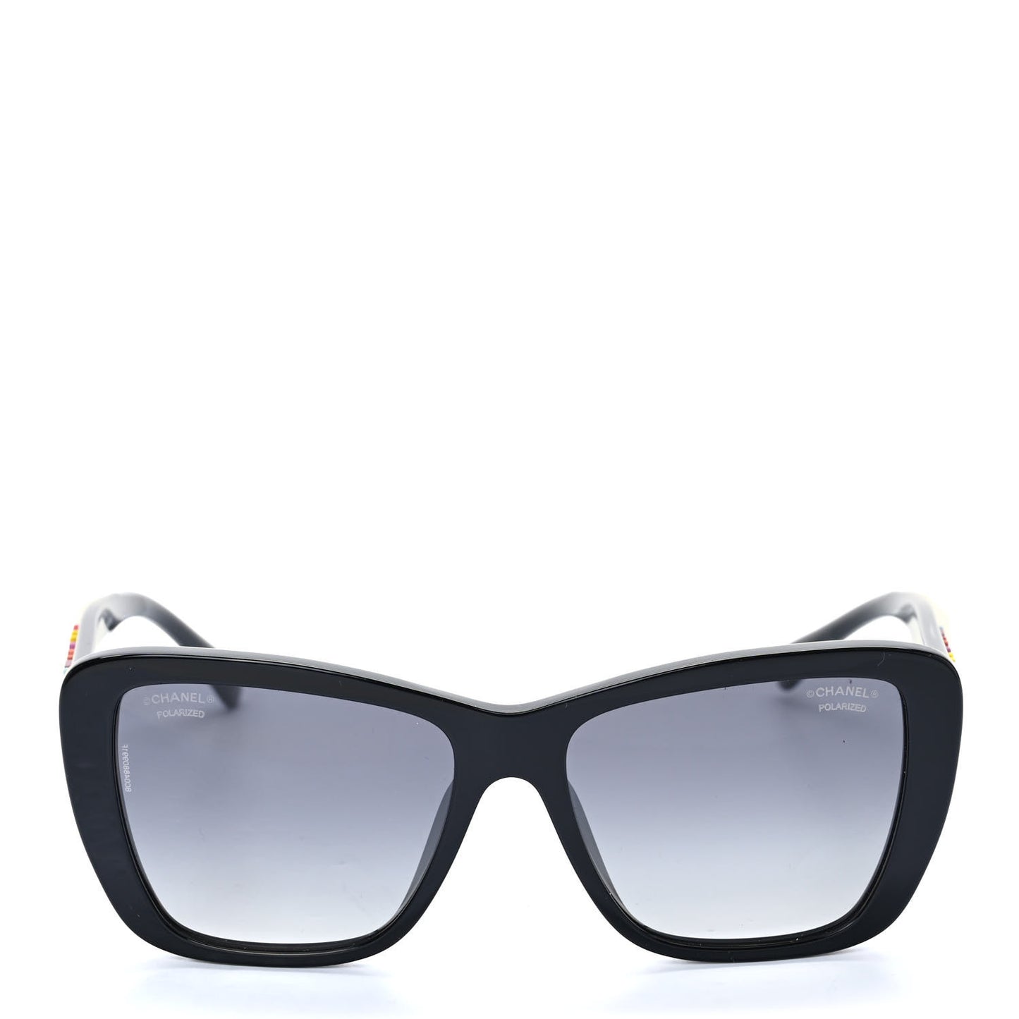 Acetate Polarized Butterfly Sunglasses 71548A Black