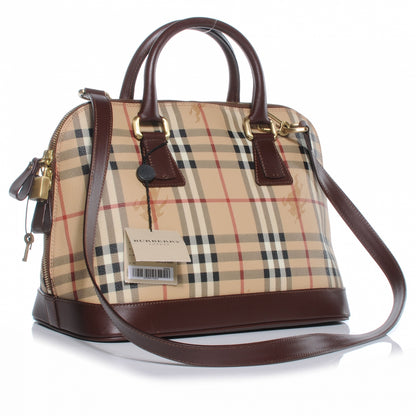 Burberry Haymarket Check Picadilly Bowler 3 of 7