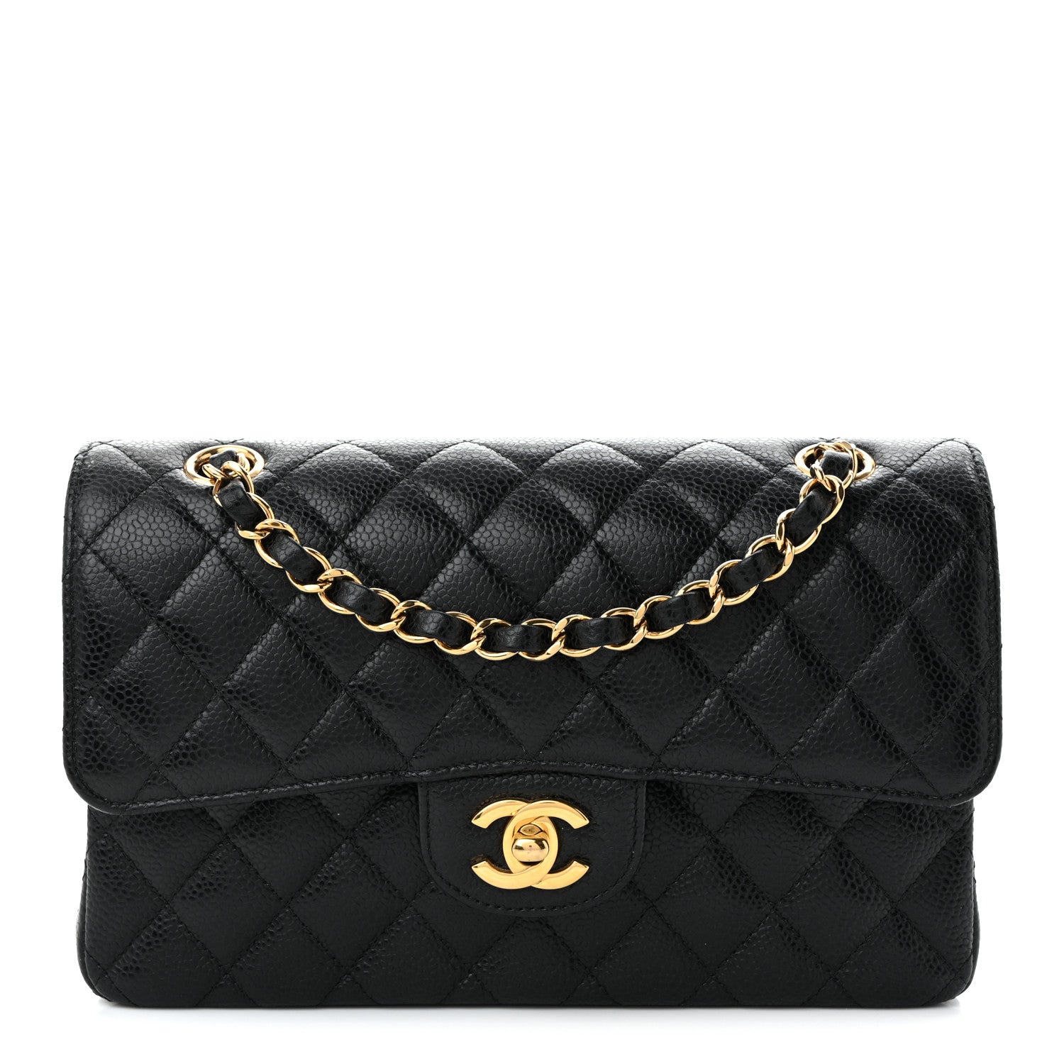 Chanel Caviar Quilted Small Double Flap Black 1 of 11