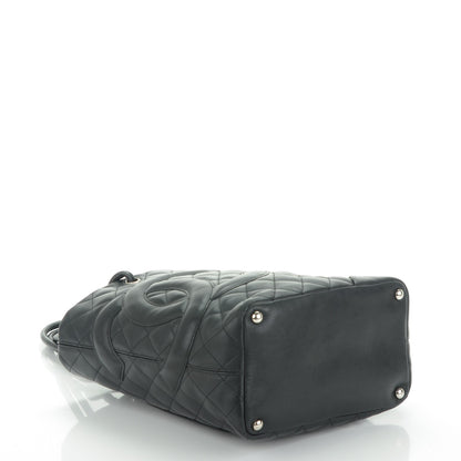 Chanel Calfskin Quilted Medium Cambon Tote Black 4 of 7