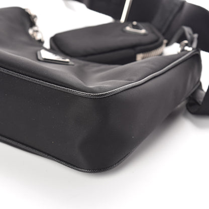 Prada Nylon Re-Edition 2005 Shoulder Bag Black 8 of 9