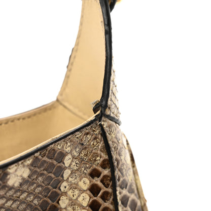 Gucci Snakeskin Mini Jackie 1961 Hobo Beige 13 of 18