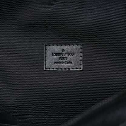 Louis Vuitton Calfskin Monogram Shadow Sprinter Backpack Black 6 of 8