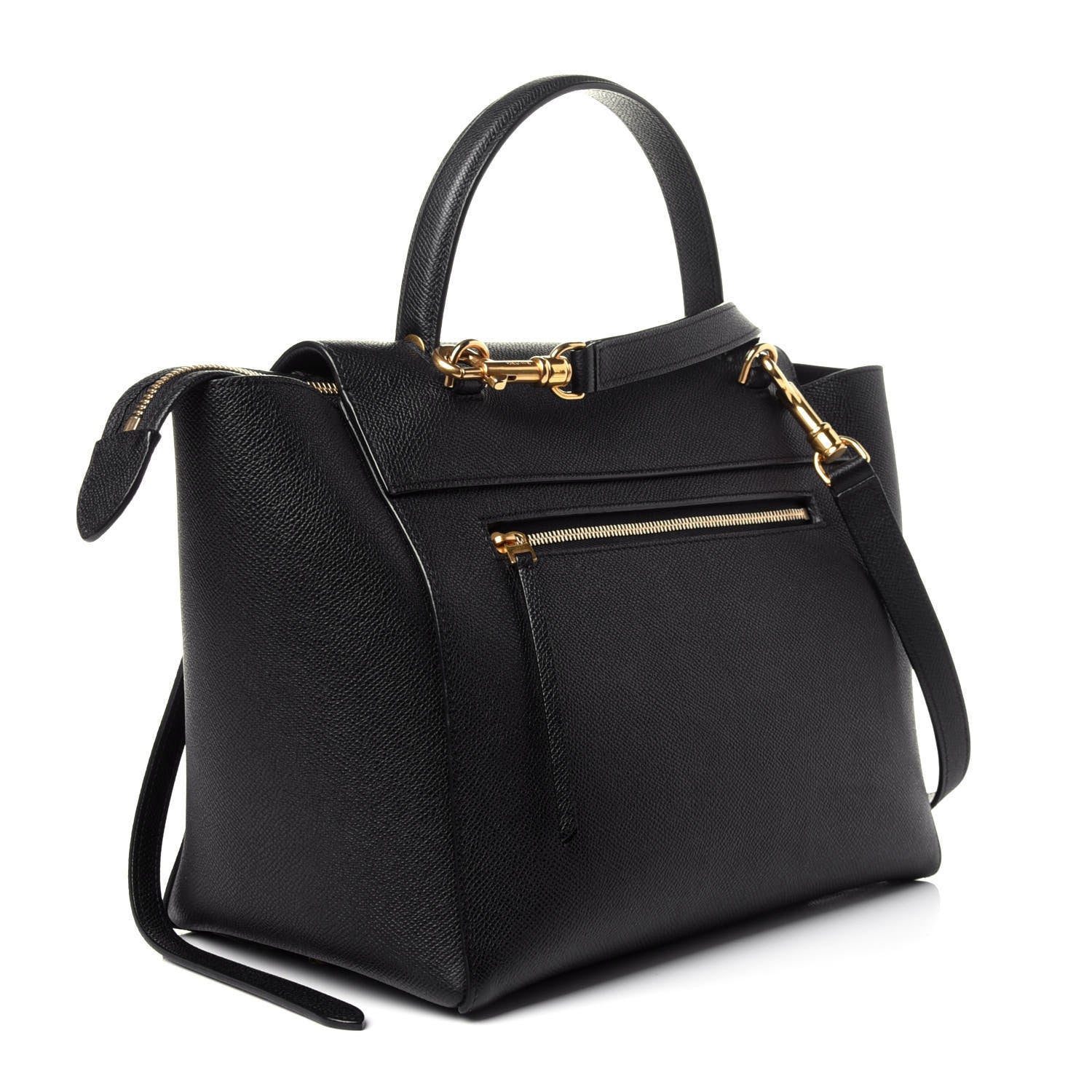 Celine Grained Calfskin Small Belt Bag Black 4 of 11