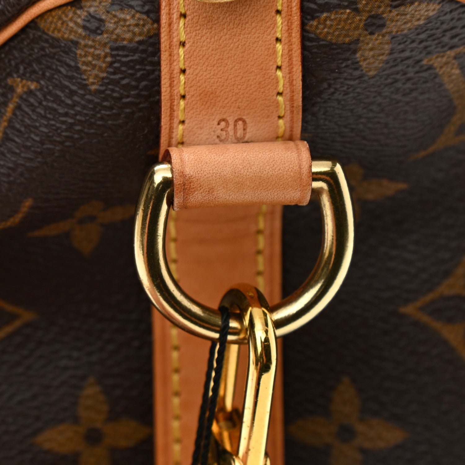 Louis Vuitton Monogram World Tour Speedy Bandouliere 30 7 of 15
