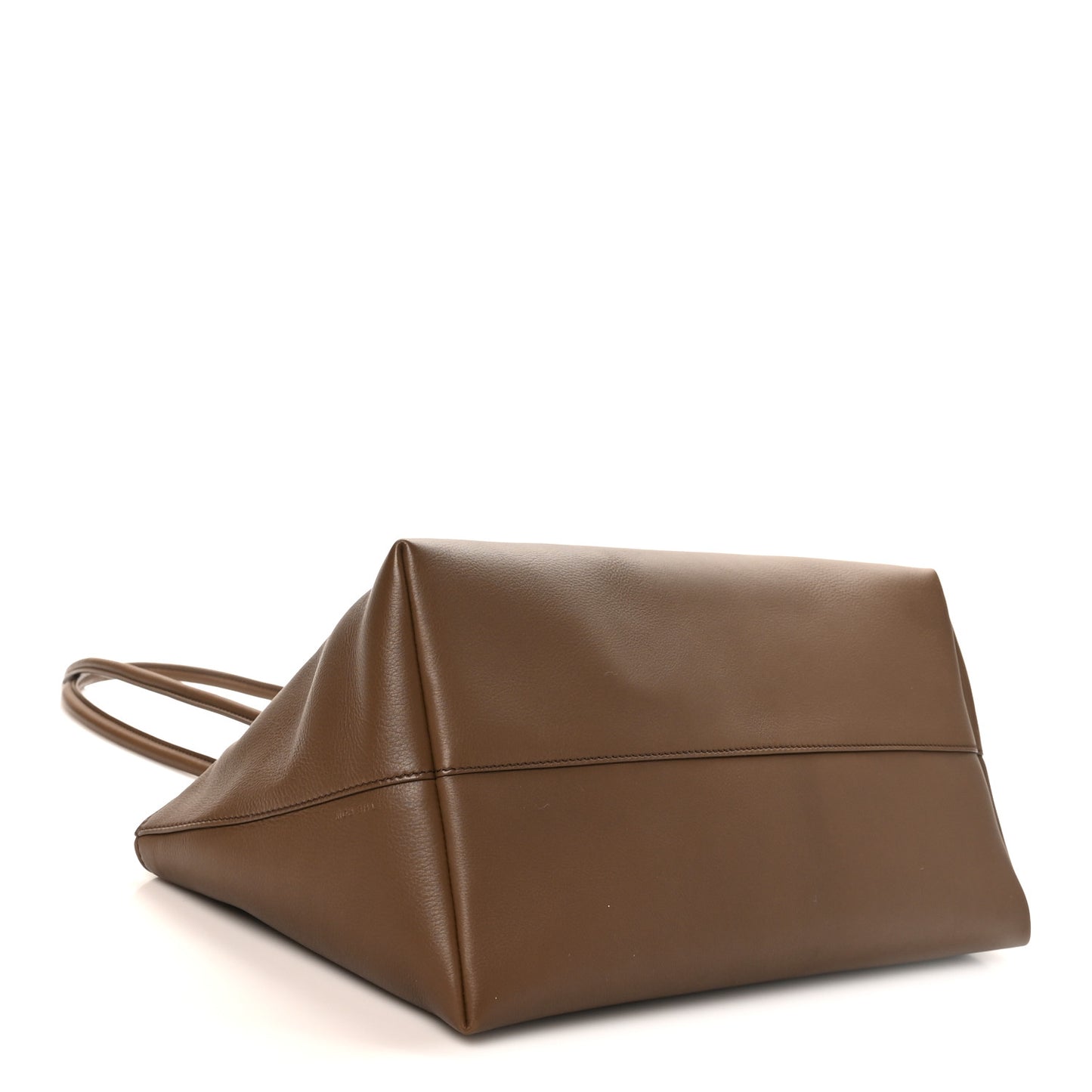 Grained Calfskin Terrasse Bag Tawny Brown