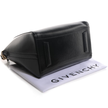 Givenchy Shiny Lord Calfskin Medium Antigona Black 4 of 11