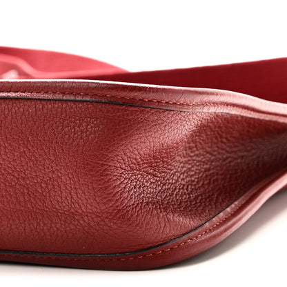 Hermes Buffle Skipper Evelyne PM Rouge Garance 10 of 10