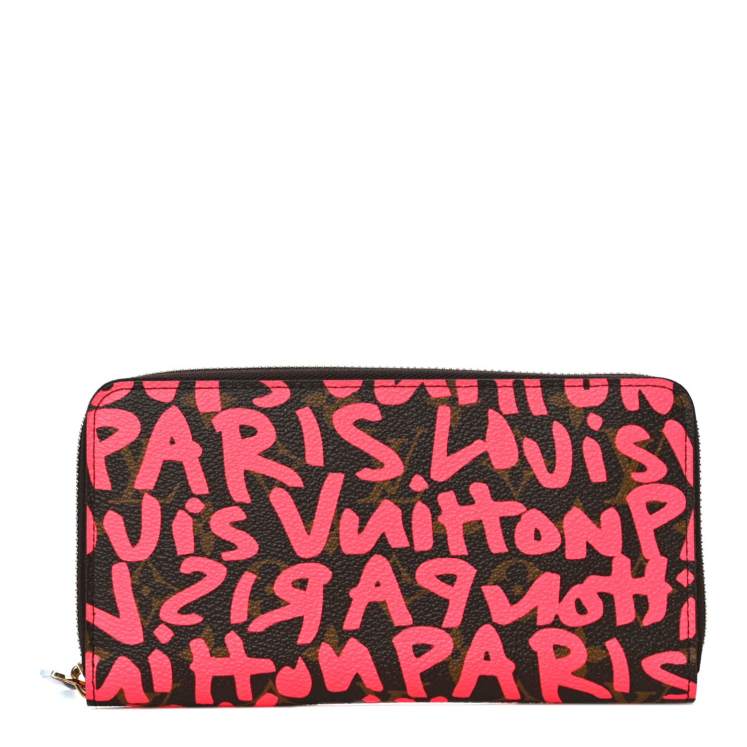 Louis Vuitton Monogram Graffiti Zippy Wallet Fuchsia 1 of 9