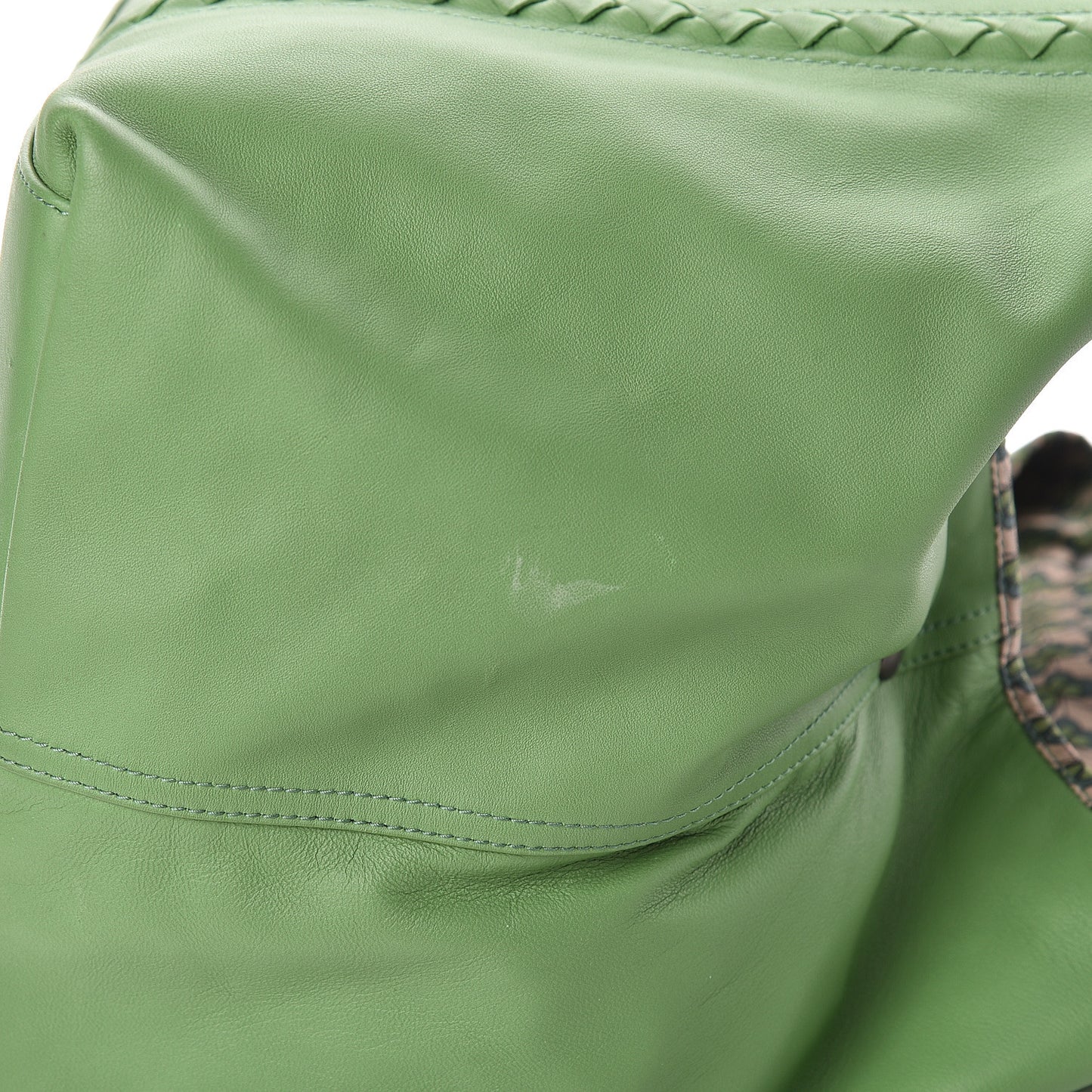 Nappa Printed Nylon Medium Reversible Tote