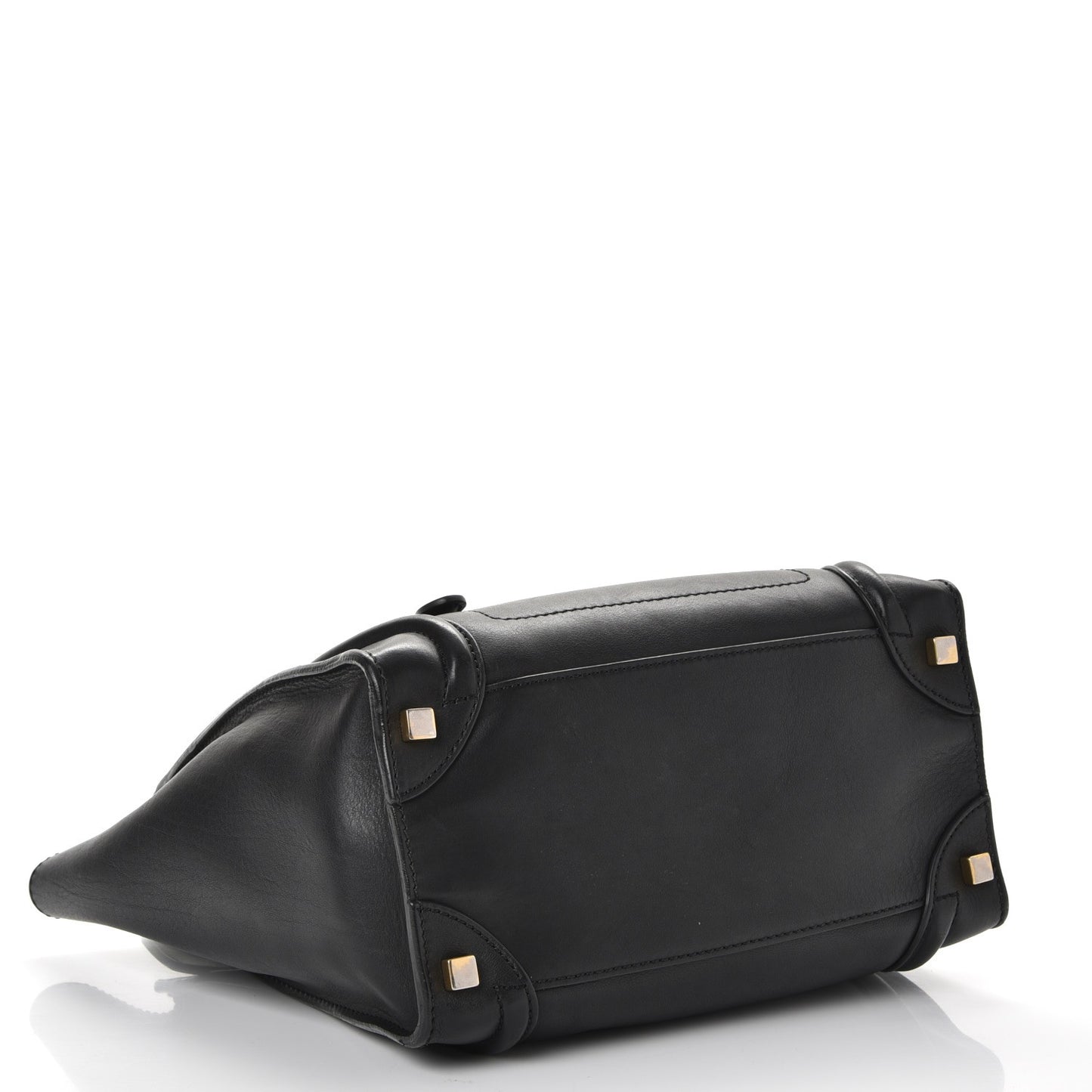 Smooth Calfskin Micro Luggage Black