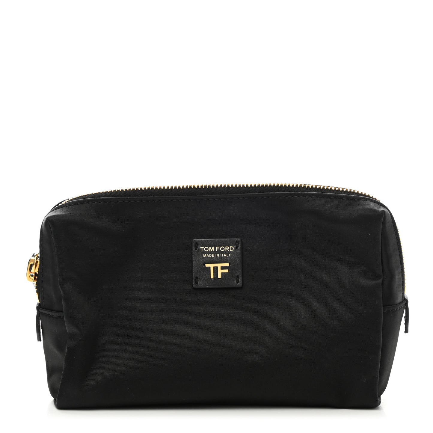 Nylon Cosmetic Pouch Black