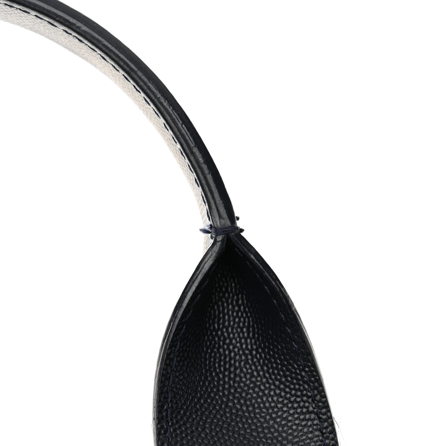 Caviar Small Studded Deauville Tote Navy