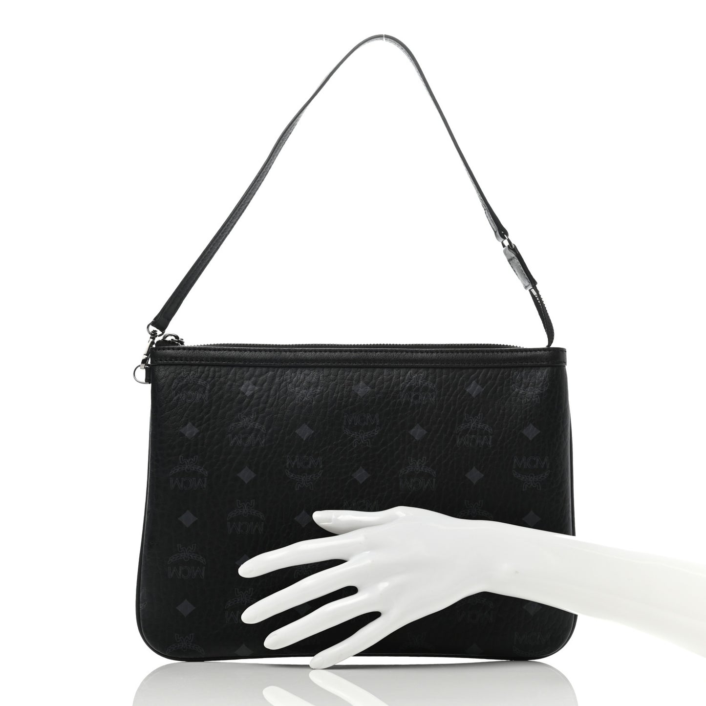 Visetos Liz Shopper Tote Pouch Black