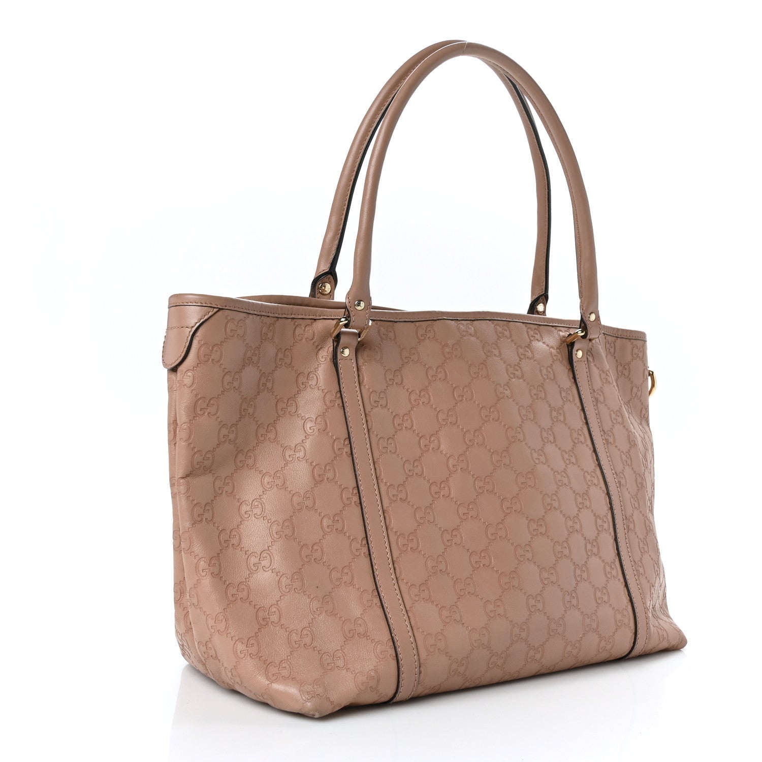 Gucci Guccissima Vitello Tender Medium Joy Tote Winter Rose 3 of 11