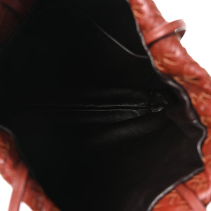 The Row Calfskin Lilou Woven Bag Pecan 5 of 9