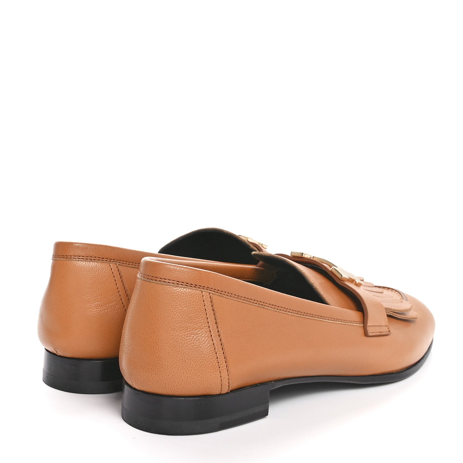 Hermes Goatskin Womens Royal Loafers 39 Naturel 5 of 8