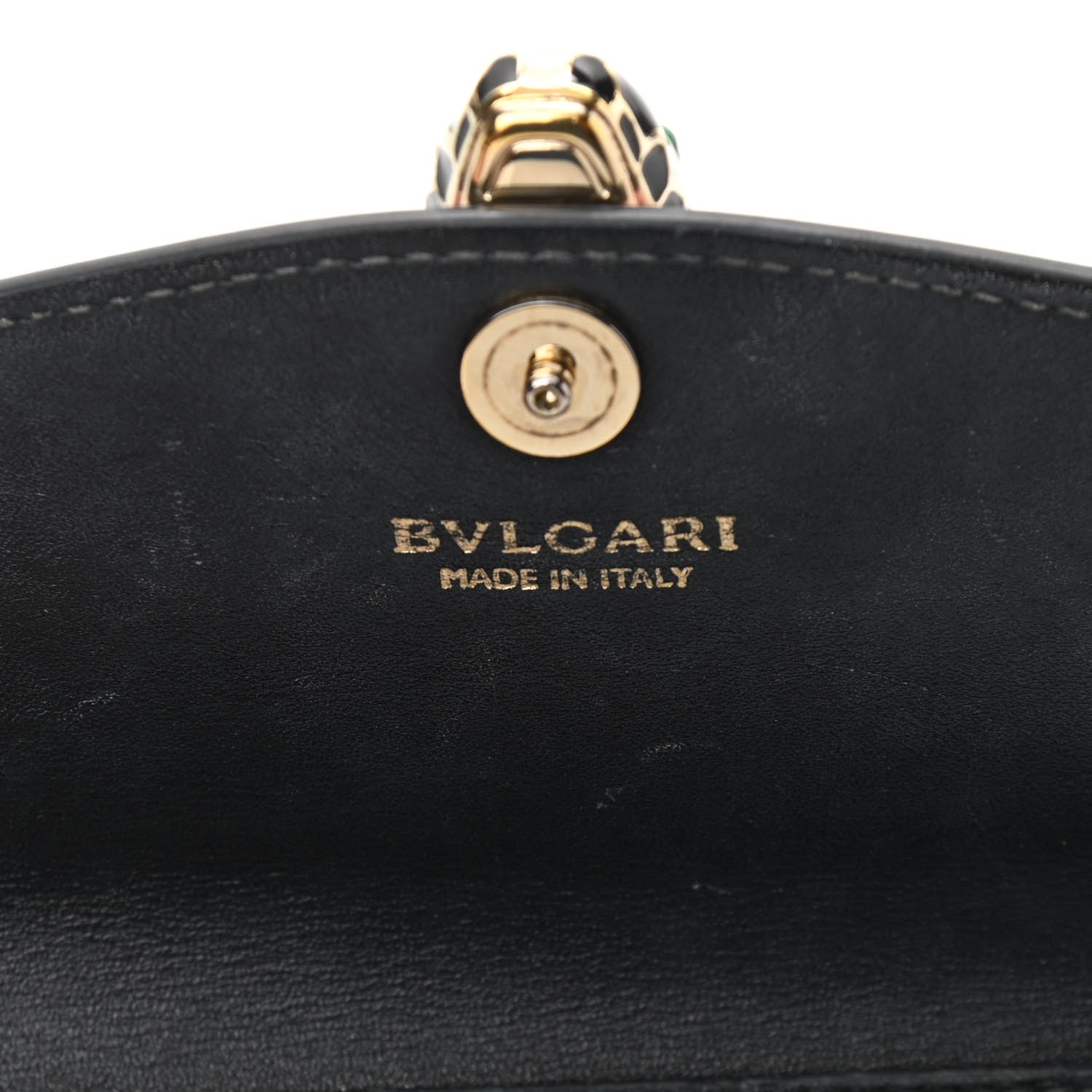 Bulgari Metallic Serpenti Forever Chain Wallet Rose Quartz 6 of 15