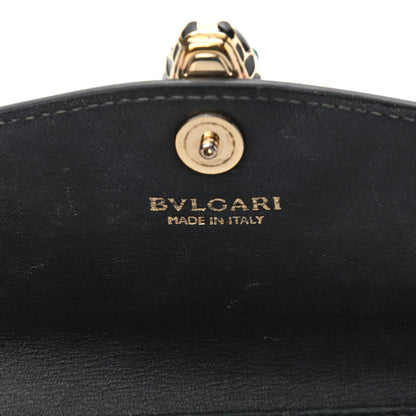 Bulgari Metallic Serpenti Forever Chain Wallet Rose Quartz 6 of 15