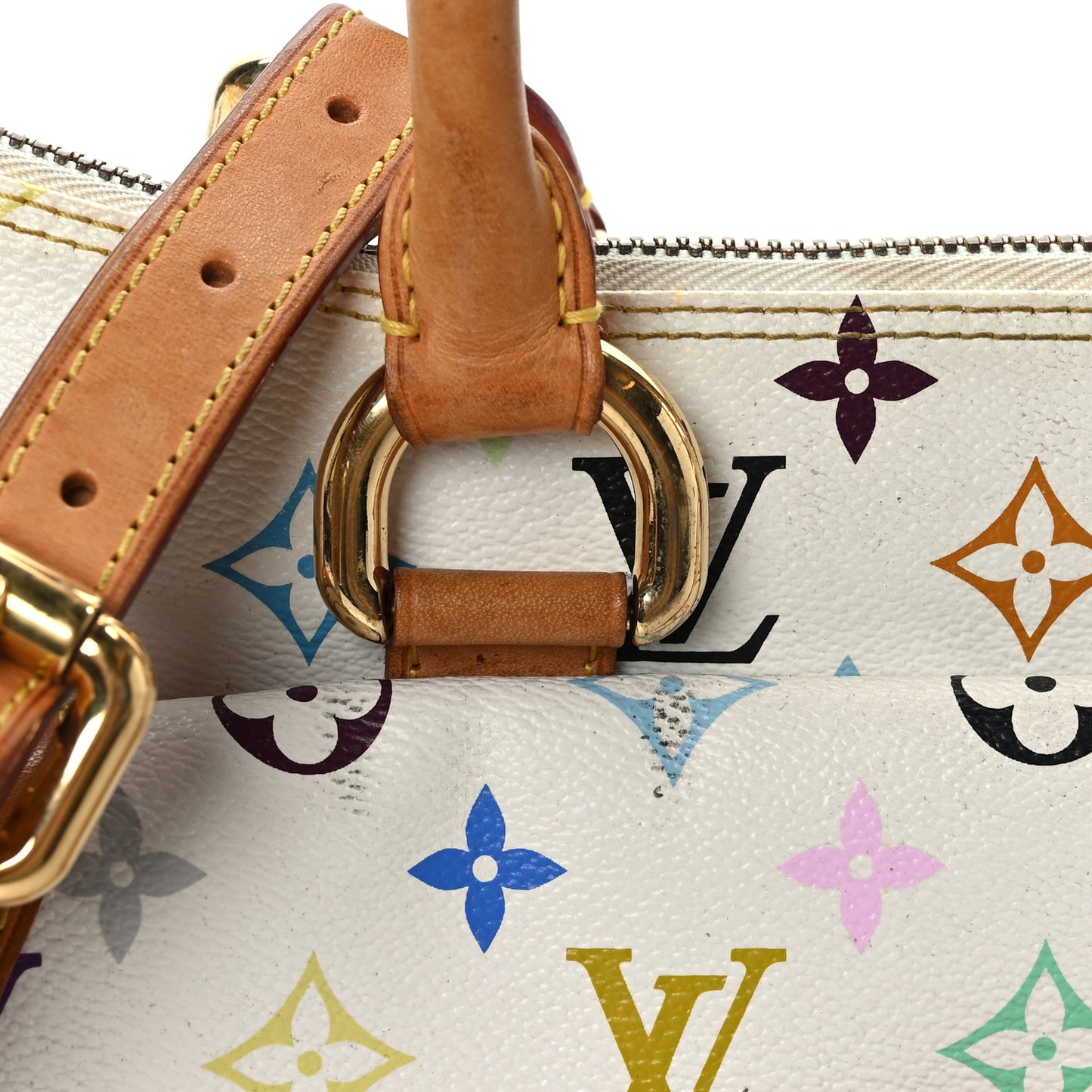 Monogram Multicolor Rita White