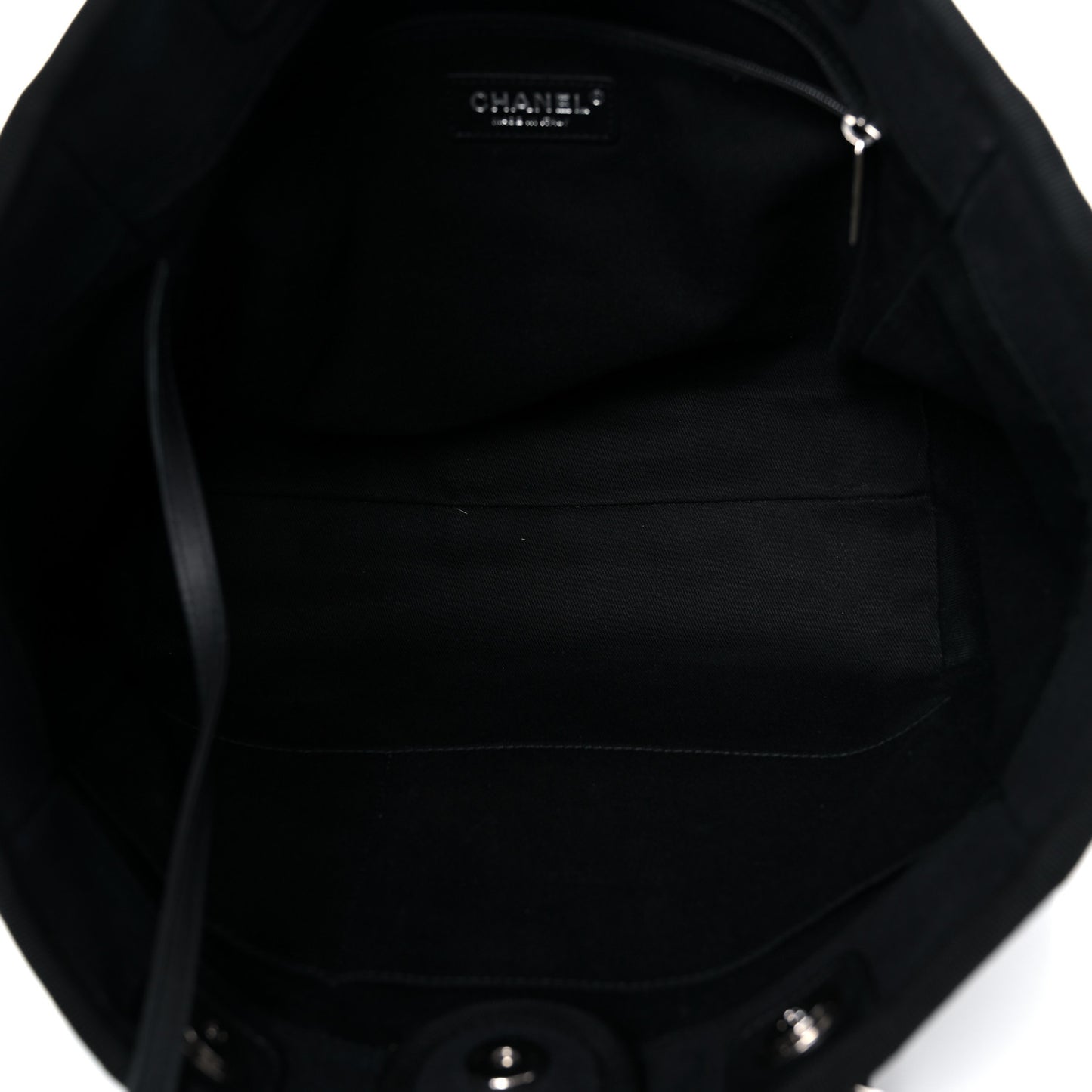 Mixed Fibers Small Deauville Tote Black
