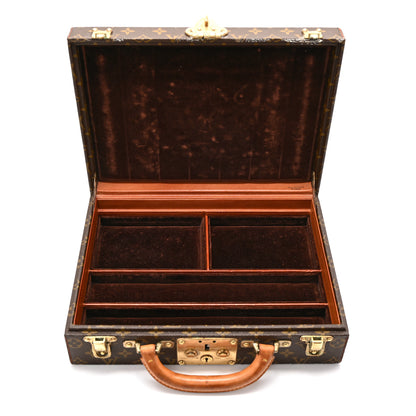 Louis Vuitton Monogram Jewellery Case Hard trunk 17 of 19