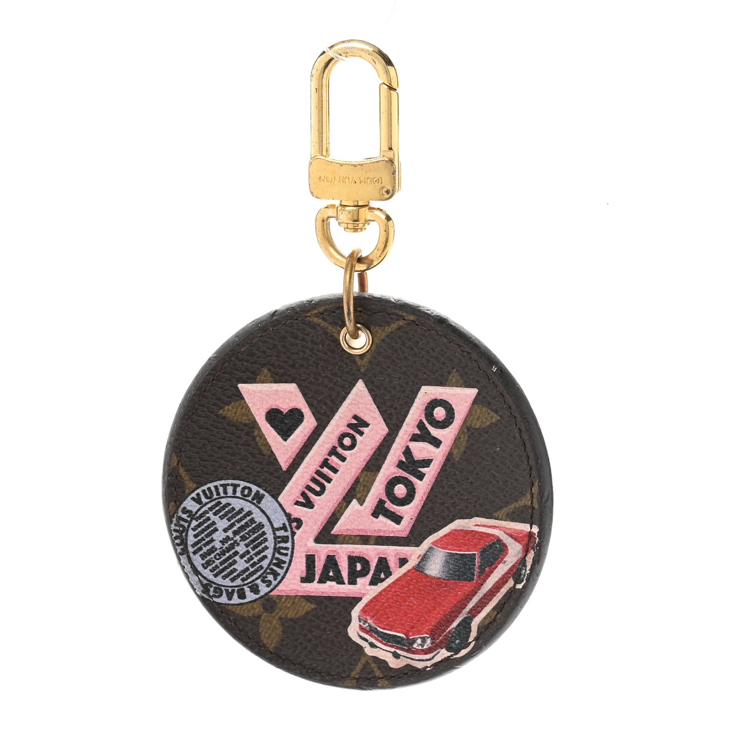 Monogram World Tour Bag Charm Key Holder