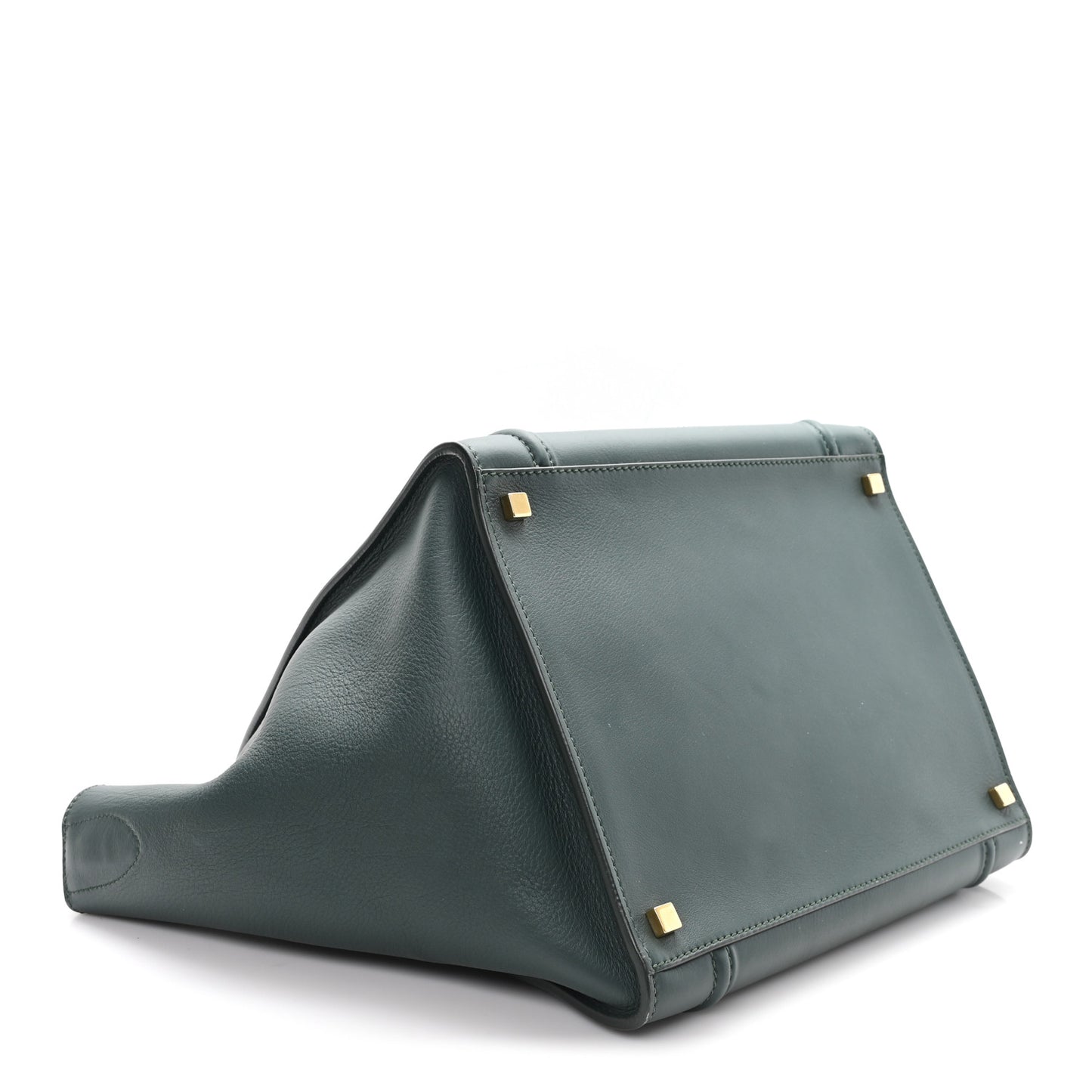 Grained Calfskin Medium Phantom Luggage Emerald