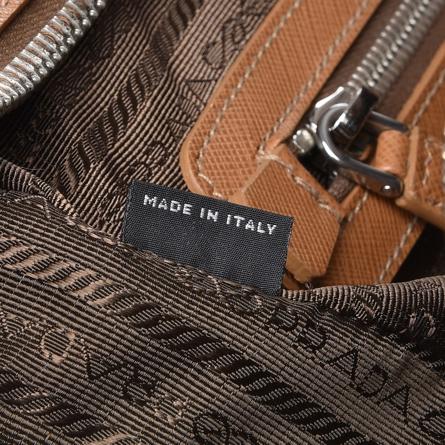 Saffiano Travel Briefcase Beige