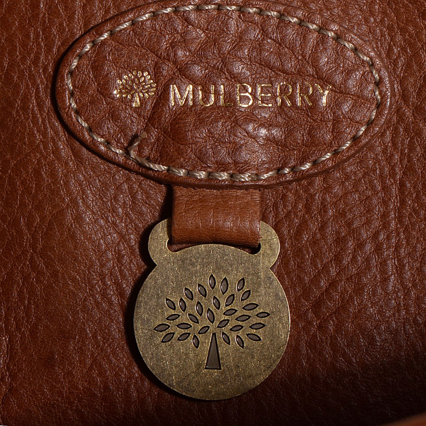 Natural Leather Bayswater Oak