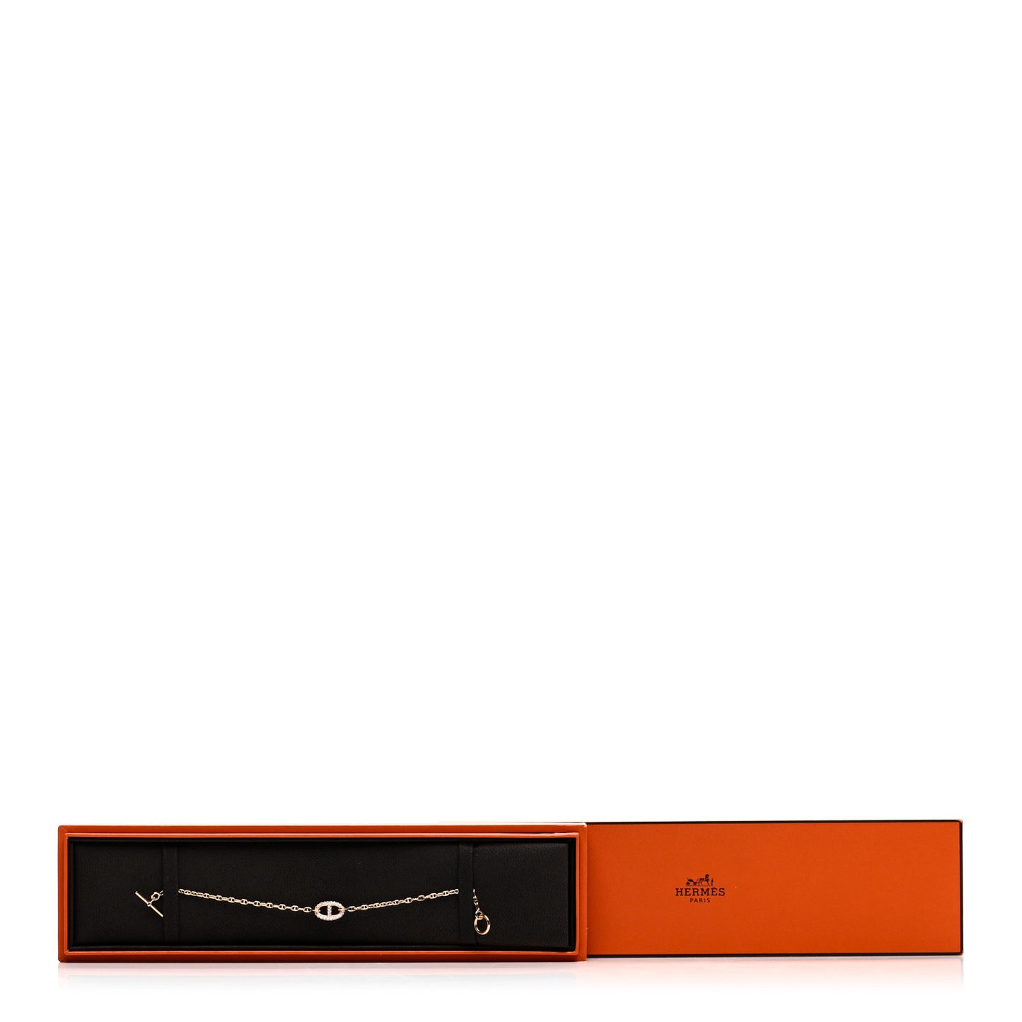 18K Rose Gold Diamond Farandole Bracelet SH