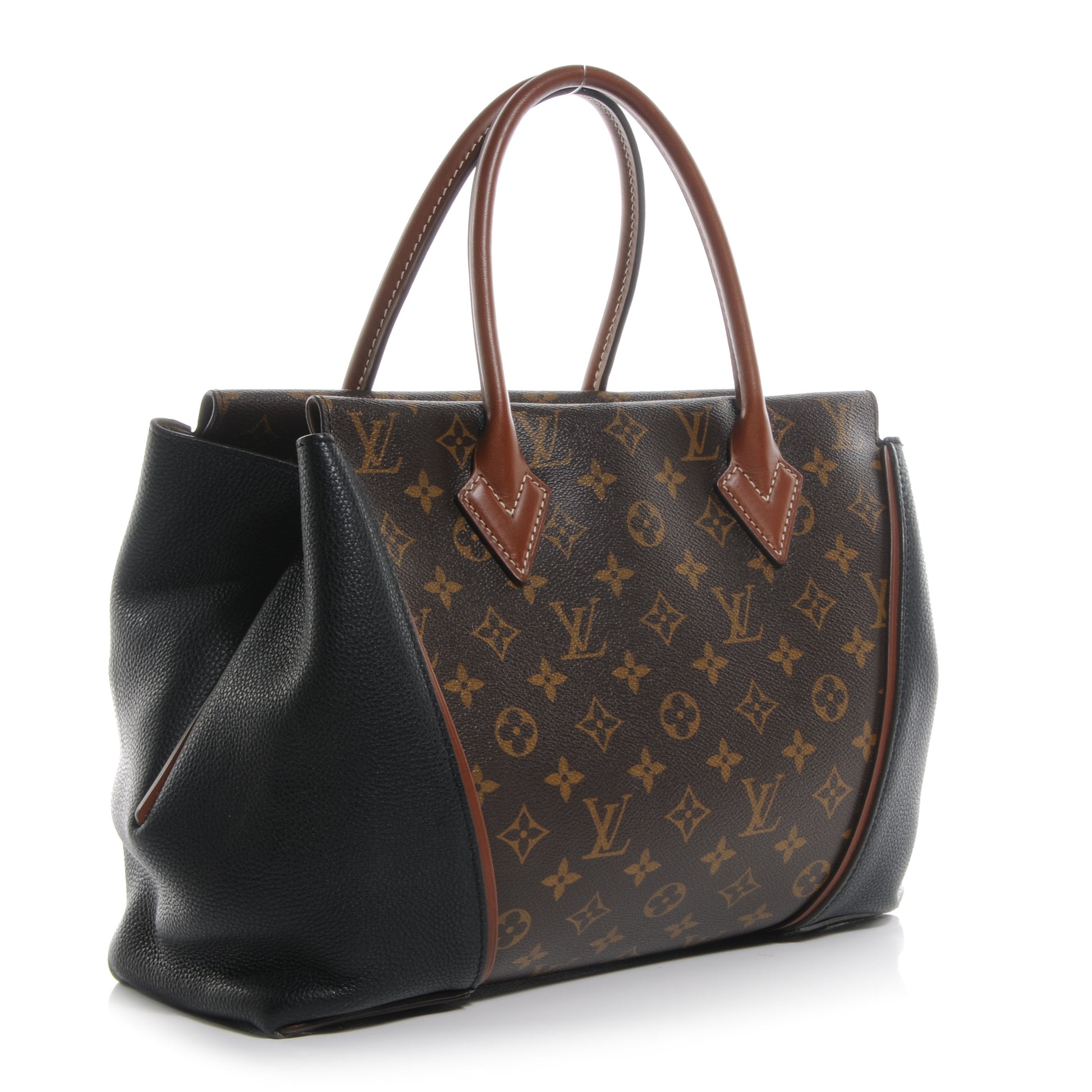 Louis Vuitton Monogram Tote W PM Black 3 of 8