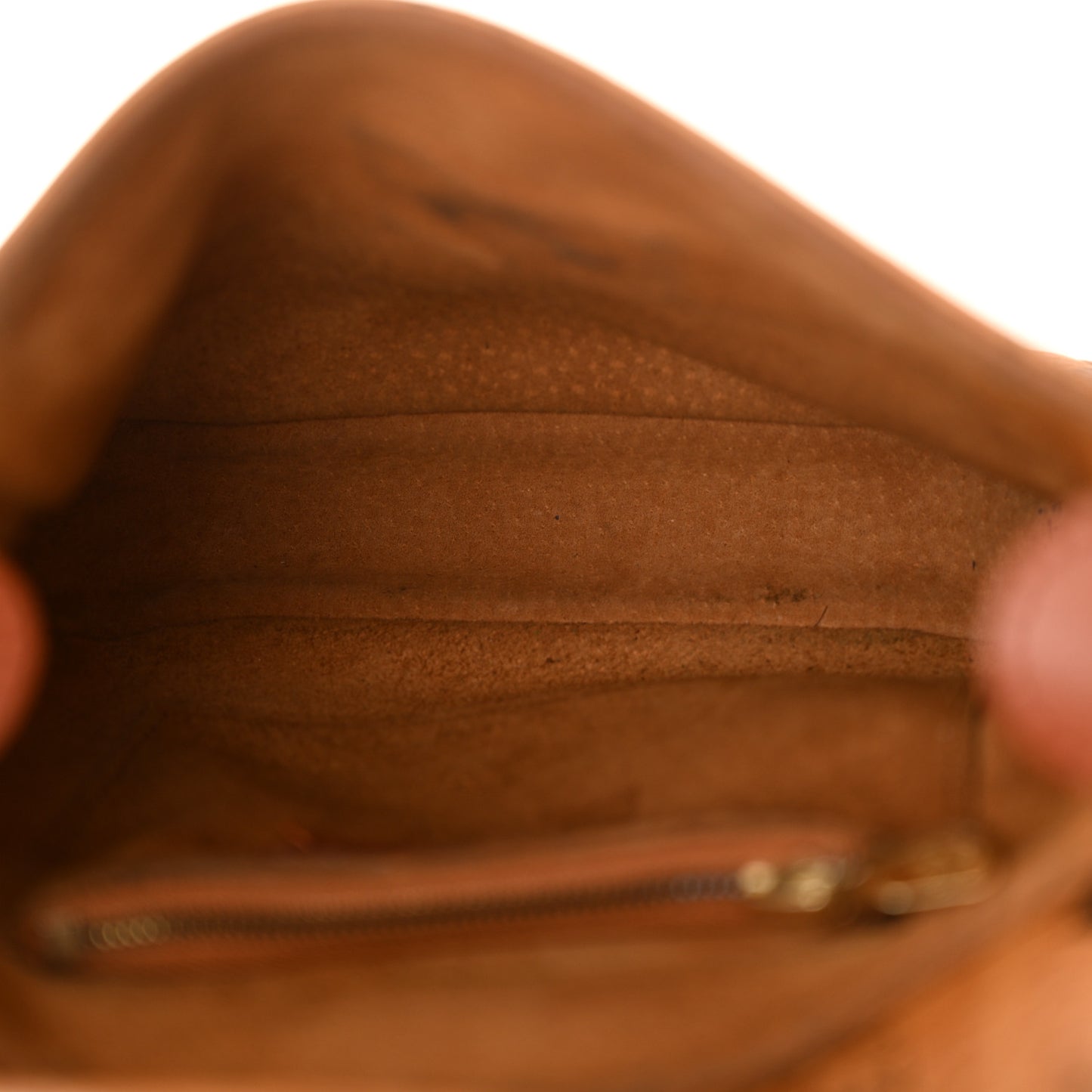 Visetos Small Flap Shoulder Bag Cognac