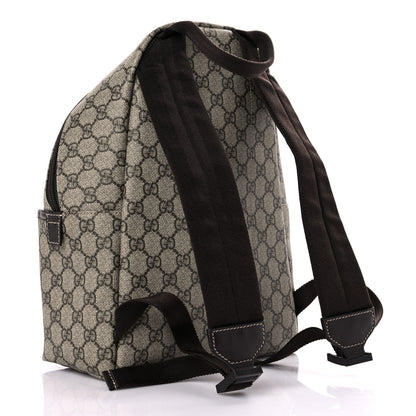 Gucci GG Supreme Monogram Margaux Calfskin Childrens Day Backpack Beige Ebony Cocoa Dark Chocolate 2 of 12