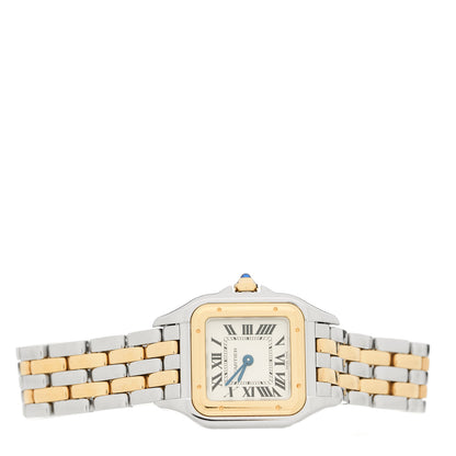 Cartier Stainless Steel 18K Yellow Gold 22mm Panthere Quartz Watch 4 of 10