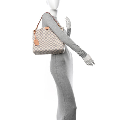 Louis Vuitton Damier Azur Graceful PM Rose Ballerine 2 of 9