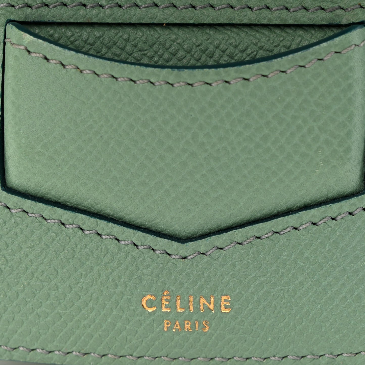 Baby Grained Calfskin Small Trotteur Jade