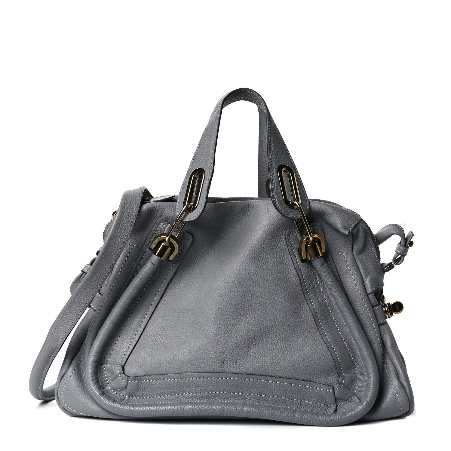 Chloe Calfskin Medium Paraty Cashmere Grey 1 of 12