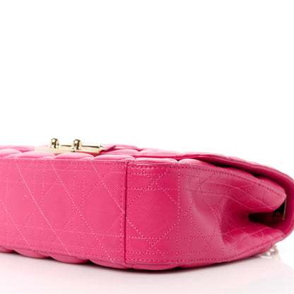 Christian Dior Lambskin Cannage Medium Miss Dior Flap Fuchsia 12 of 14