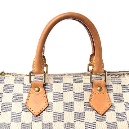 Louis Vuitton Damier Azur Speedy 25 19 of 19