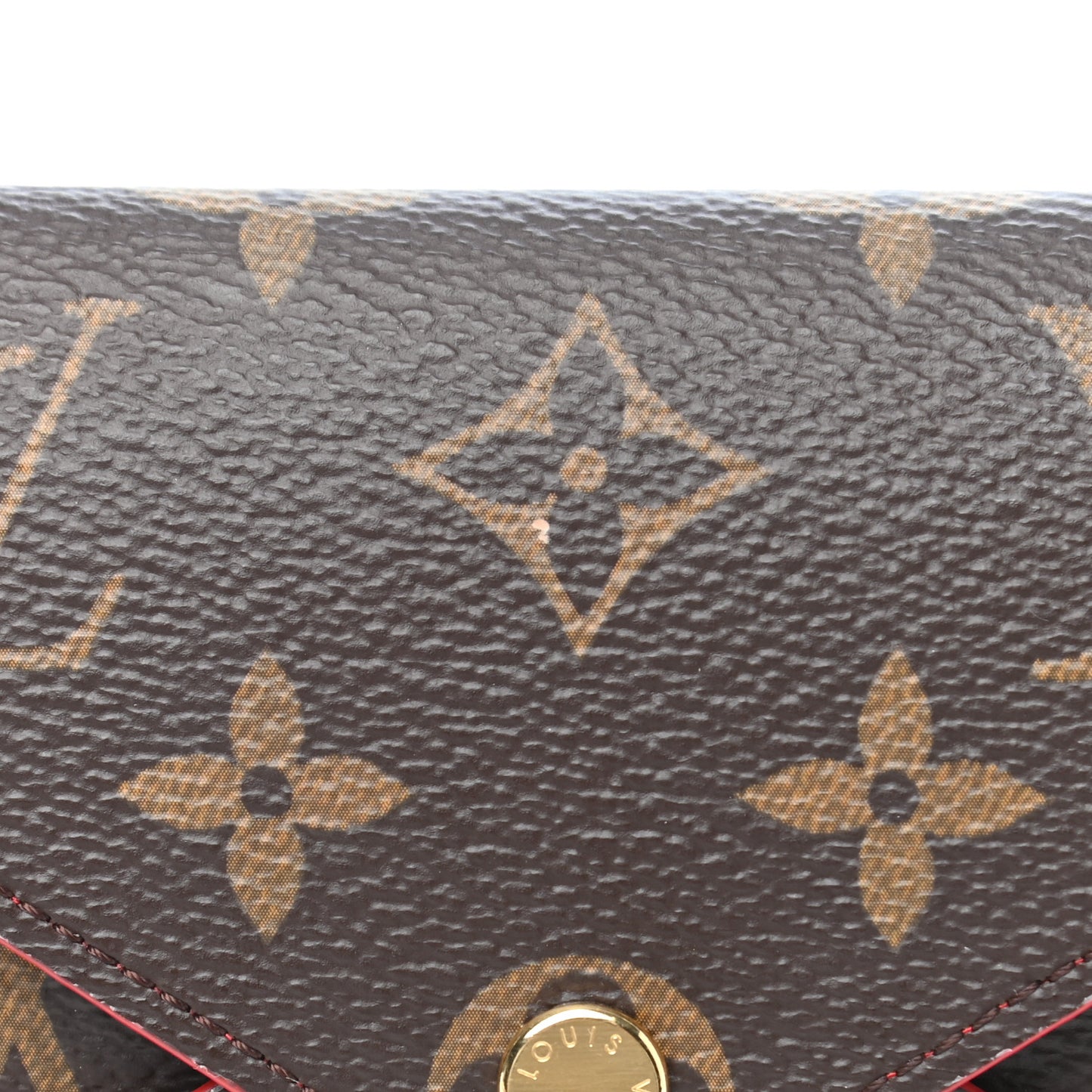 Monogram Medium Kirigami Pochette Insert Coquelicot