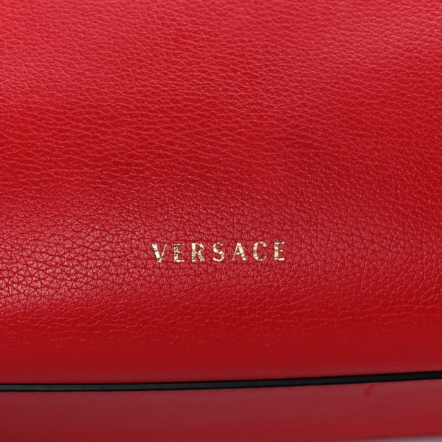 Calfskin Medium La Medusa Top Handle Handbag Red