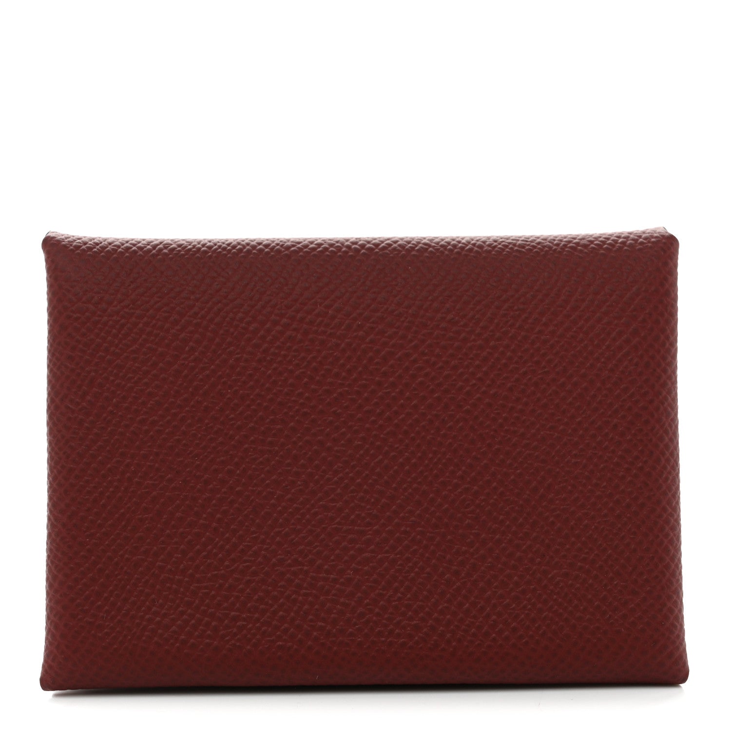 Hermes Epsom Calvi Duo Card Case Rouge H 1 of 8