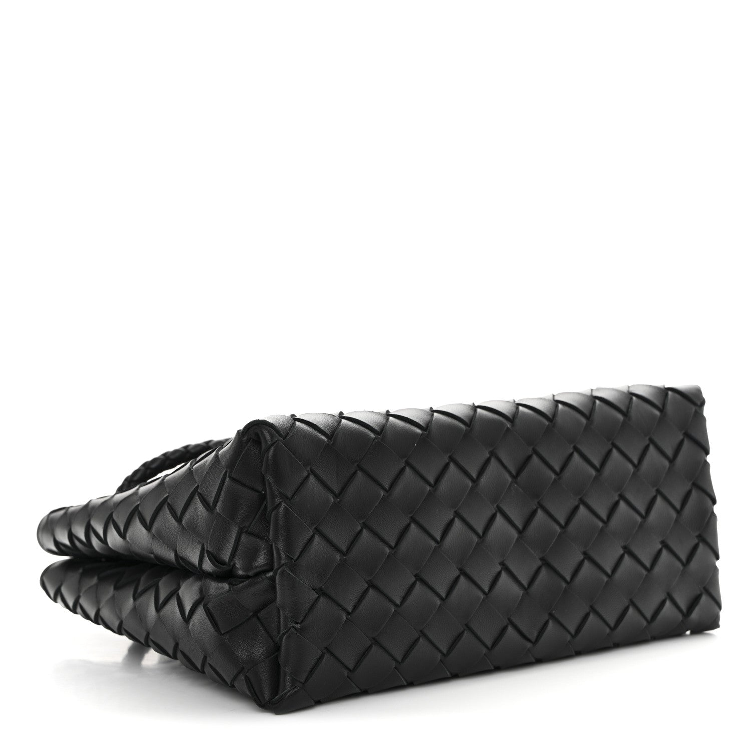 Bottega Veneta Nappa Intrecciato Small Andiamo Shoulder Bag Black 4 of 10