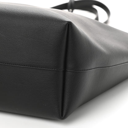 Saint Laurent Calfskin Large Shopping Tote Black 10 of 10