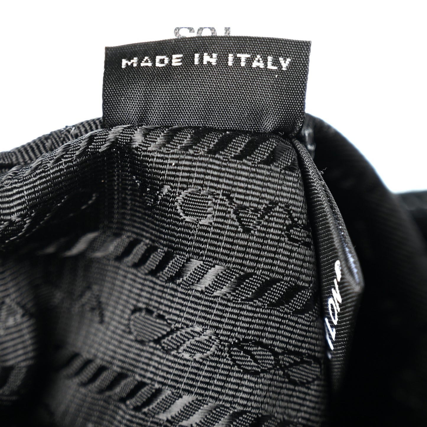 Tessuto Nylon Mini Re-Edition 2000 Bag Black Black