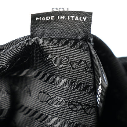 Prada Tessuto Nylon Mini Re-Edition 2000 Bag Black Black 7 of 11
