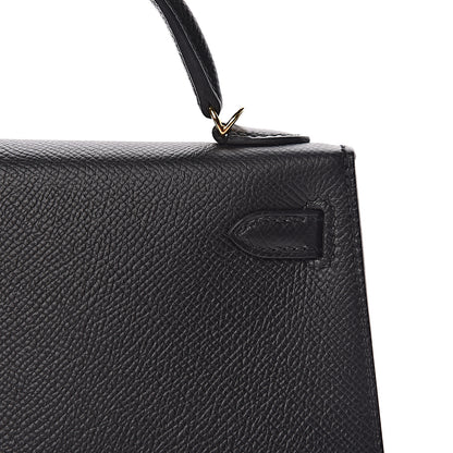 Hermes Epsom Mini Kelly Sellier 20 Black 12 of 31